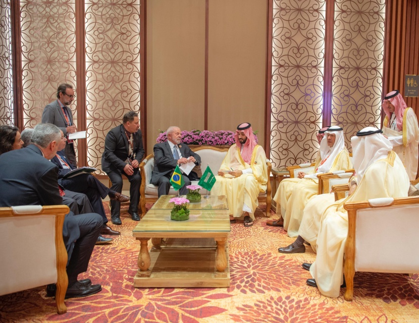 ولي العهد يلتقي رئيس البرازيل على هامش انعقاد قمة مجموعة العشرين