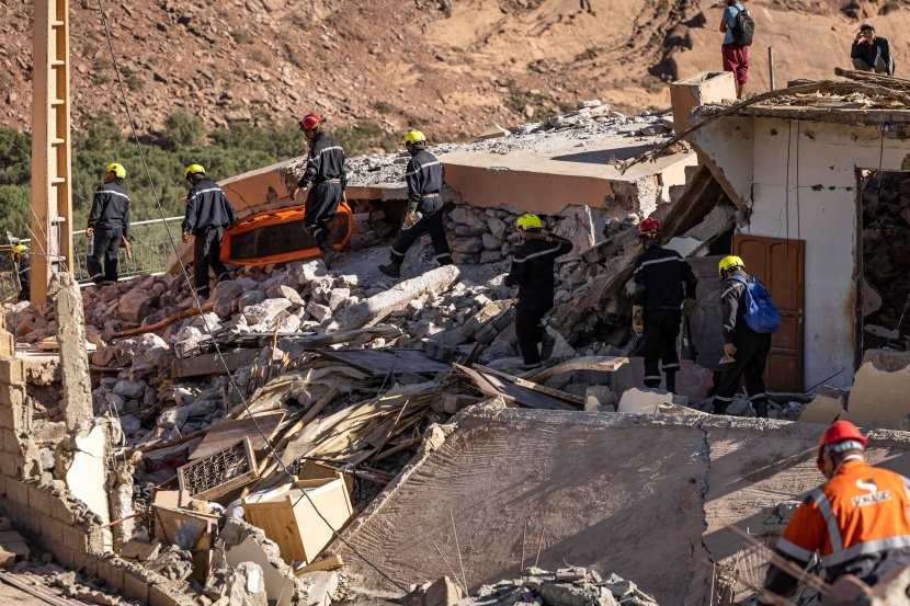 الحياة انتهت .. قرية مغربية دمرها الزلزال 
