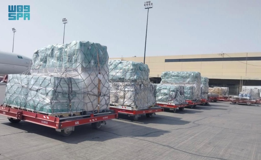الطائرة الإغاثية السعودية الخامسة تغادر إلى ليبيا لمساعدة المتضررين من الفيضانات