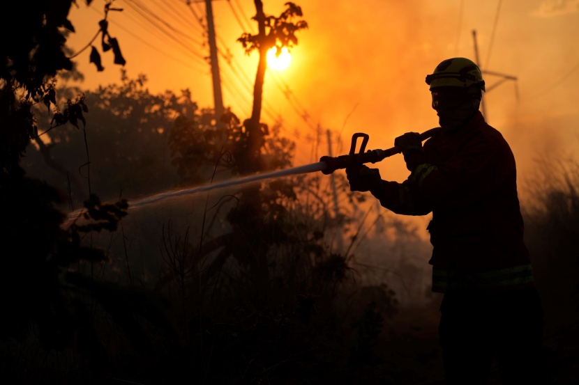 البرازيل تكافح حرائق الغابات