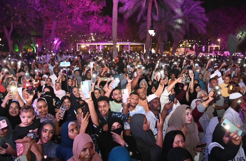 خلال فعاليات الأسبوع السوداني .. زوار حديقة السويدي يتعرفون على تراث وثقافات جديدة