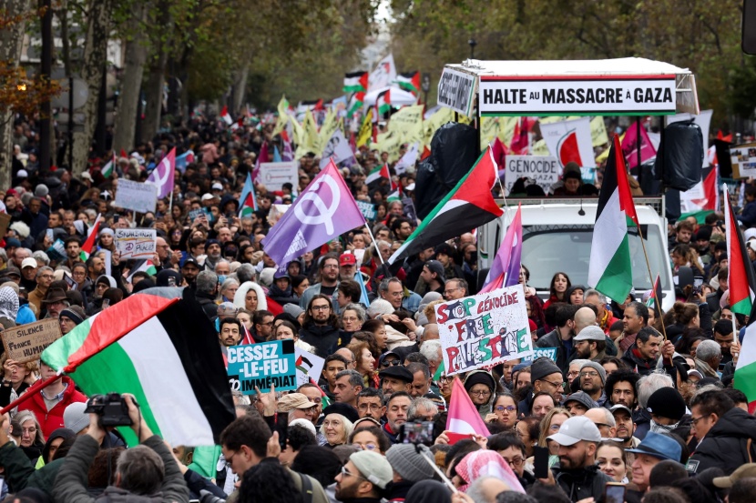 مسيرات حاشدة في أوروبا للمطالبة بوقف إطلاق النار في غزة