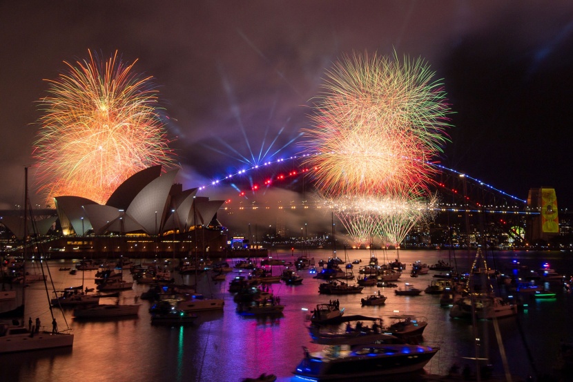 أستراليا تحتفل بدخول العام الجديد 2024
