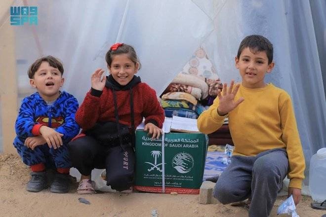 المملكة .. جهود متواصلة في دعم نازحي غزة