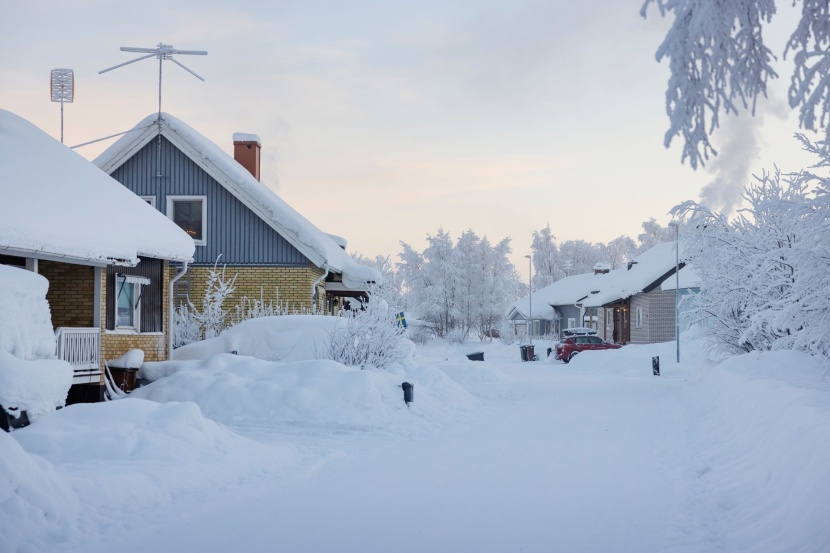برد قياسي في السويد والحرارة أقل من 40 تحت الصفر 