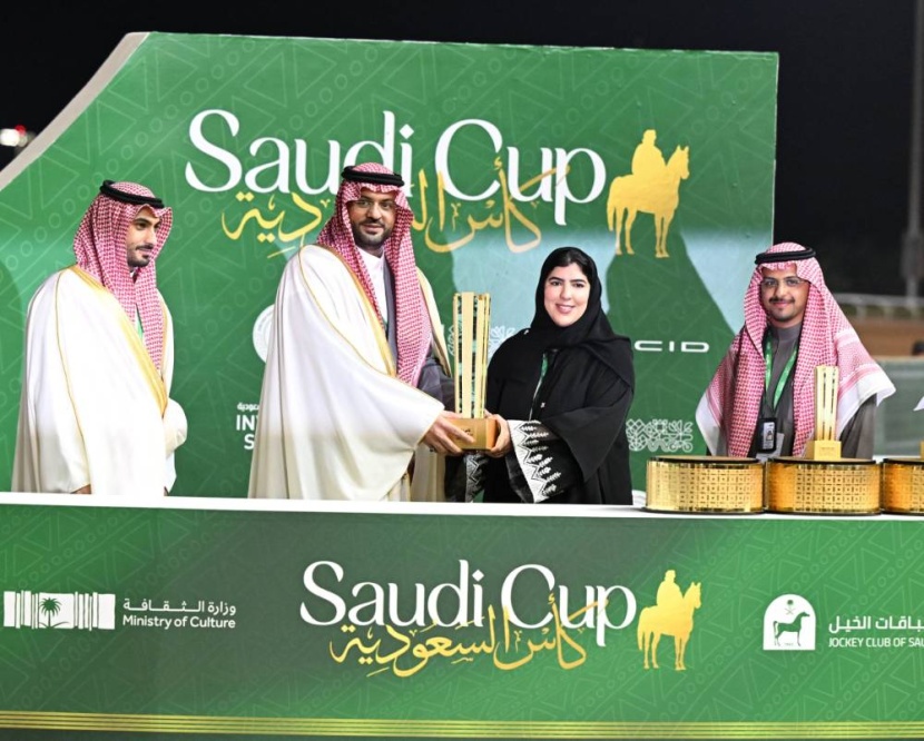 «تلال الخالدية» تتوج بأقوى أشواط اليوم الأول من كأس السعودية لسباقات الخيل
