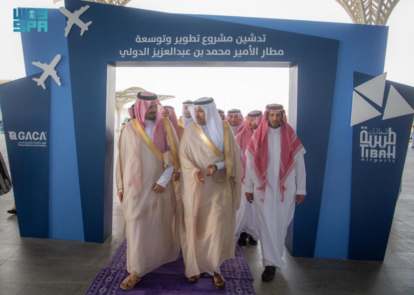 تدشين المرحلة الثانية لمشروع تطوير مطار الأمير محمد بن عبد العزيز الدولي في المدينة المنورة لاستيعاب 17 مليون مسافر بنهاية 2027