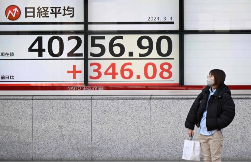 "نيكاي" يتجاوز مستوى 40 ألف نقطة بدعم من ارتفاع معنويات المستثمرين