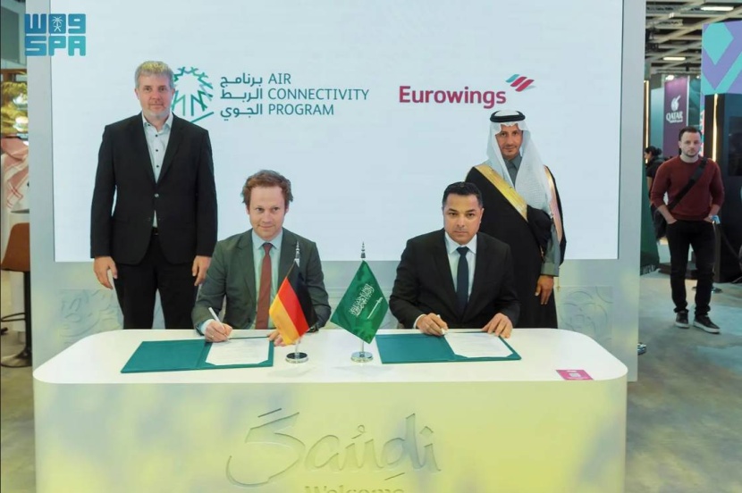 «منظومة السياحة» تتعاون مع «يورو وينغز» لتعزيز الربط الجوي بين السعودية وأوروبا
