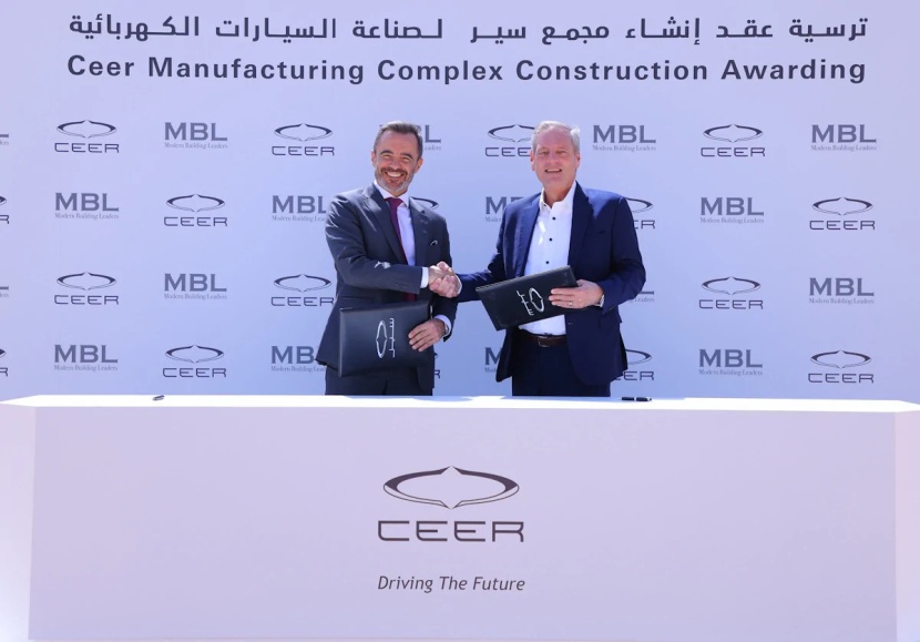 «سير» ترسي مشروع إنشاء مجمعها لصناعة السيارات الكهربائية بقيمة 5 مليارات ريال