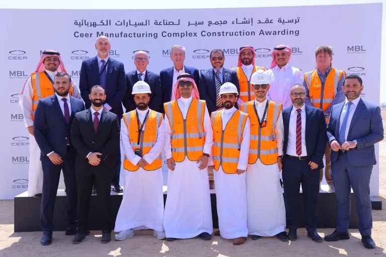 «سير» ترسي مشروع إنشاء مجمعها لصناعة السيارات الكهربائية بقيمة 5 مليارات ريال