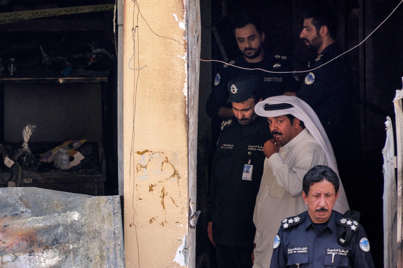 الكويت : 40 قتيلا وعشرات المصابين في حريق بمبنى سكني للعمال