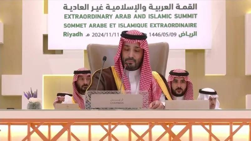ولي العهد السعودي: فلسطين مؤهلة لعضوية كاملة في الأمم المتحدة.. ونحشد الدعم لحل الدولتين