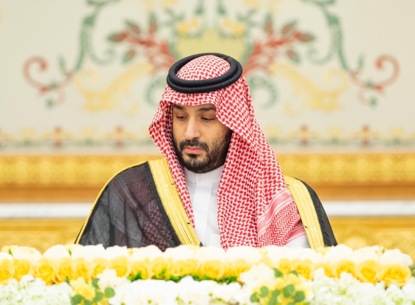 ولي العهد يبحث مع الرئيس الفرنسي الأوضاع الاقليمية