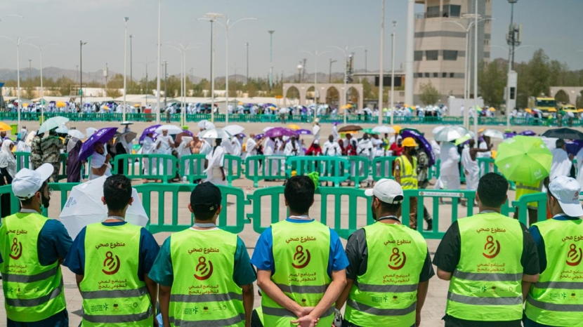 إطلاق البرنامج الصحي التطوعي في الحج بمشاركة 650 متطوع من 30 جامعة