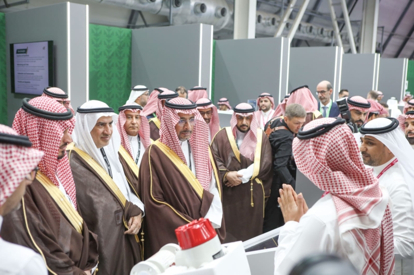افتتاح الجناح السعودي في معرض الصناعة الدولي ‏"INNOPROM" في روسيا