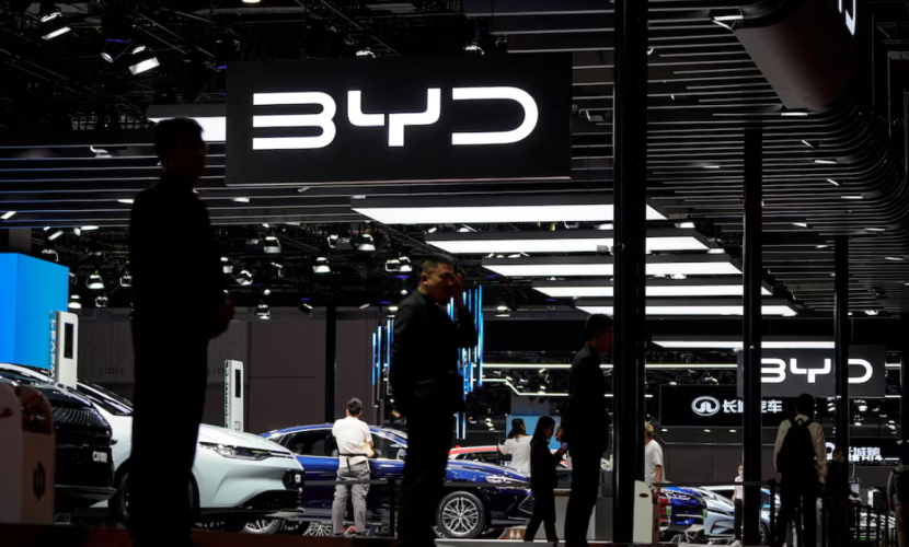 مبيعات "BYD" تتعثر مع تصاعد المنافسة في السيارات الكهربائية بالصين