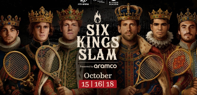 طرح تذاكر بطولة التنس العالمية Six Kings Slam 2025 في الرياض