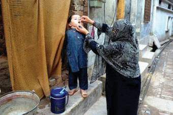 شلل الأطفال يسجل أدنى مستوياته خلال 2012