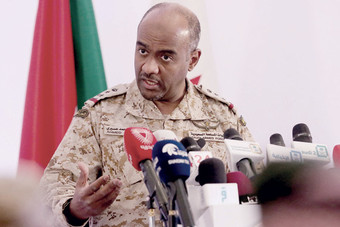 متحدث «التحالف»: الحوثيون يغررون أتباعهم بالانتحار على حدود السعودية لـ «دخول الجنة»