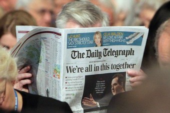 أسرة "باركلي" تعتزم عرض صحيفة "تليجراف" البريطانية للبيع