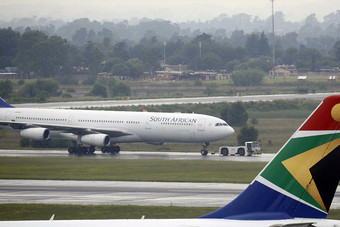 جنوب أفريقيا تسهم بتمويلات لإنقاذ شركة الطيران الوطنية 