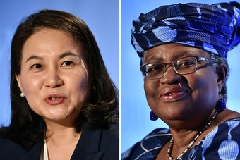 مرشحتان نيجيرية وكورية جنوبية تتنافسان على قيادة منظمة التجارة