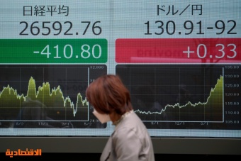 الأسهم اليابانية تغلق على تراجع مقتفية أثر "وول ستريت"