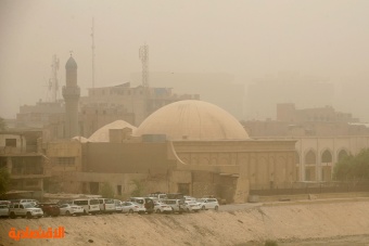 عاصفة ترابية جديدة في العراق وتعليق موقت للرحلات في مطار بغداد