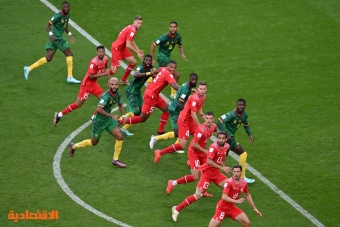 سويسرا تتغلب على الكاميرون 1-0 في كأس العالم