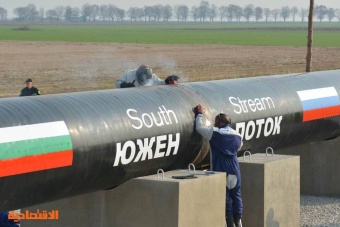 روسيا تحبط مخططا لتخريب خط أنابيب ساوث ستريم لنقل الغاز