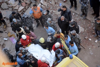 7 وفيات و4 مصابين في انهيار عقار سكني بالقاهرة 