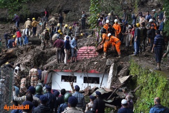 الفيضانات تخلف 58 قتيلا في الهند
