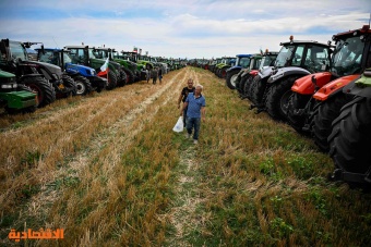 في بلغاريا .. مزارعون يتظاهرون بعد رفع الحظر على واردات الحبوب الأوكرانية 