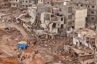 انطلاق مؤتمر دولي لإعادة إعمار درنة الليبية بعد الفيضانات