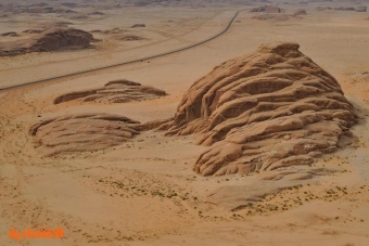 جبل الغلالة درب القوافل بين العلا وتيماء .. وأحد محطات جميل بثينة