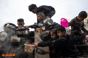 في غزة .. طوابير جوع لا تنتهي