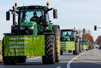  احتجاجات تضرب ألمانيا ضد سياسة الحكومة الزراعية  
