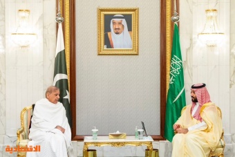 ولي العهد السعودي يبحث التعاون الثنائي مع رئيس الوزراء الباكستاني